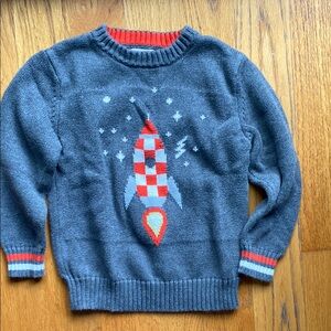 Cat & Jack Rocket ship Sweater